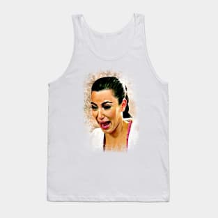 Ugly Crying face Tank Top